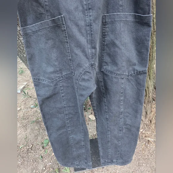 We The Free / Free People Charcoal Jumpsuit - Picture 4 of 7